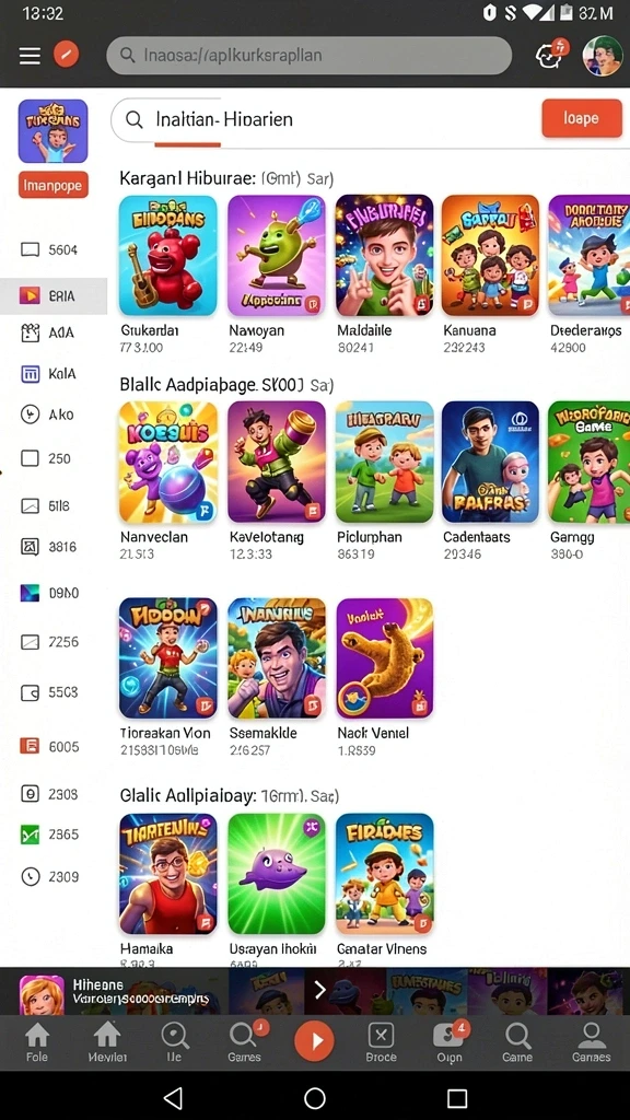 666f - Tangkapan layar menampilkan aksi seru di dalam game.