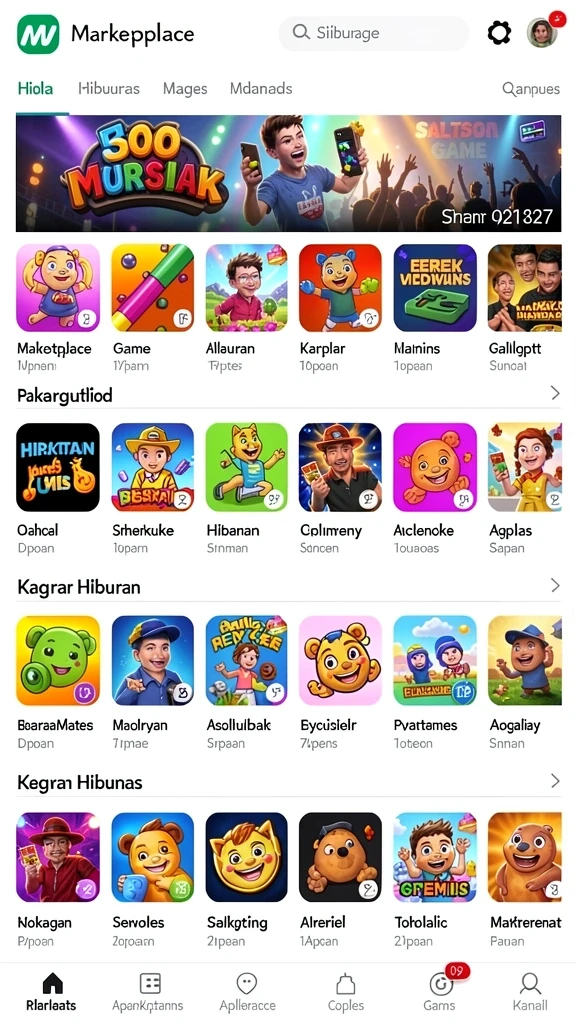juara666 - Berbagai karakter dengan kemampuan unik untuk dipilih.