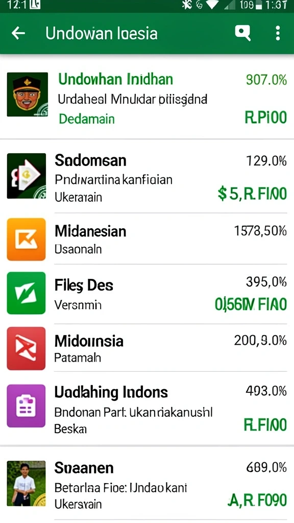 rajacorc - Antarmuka pengguna yang intuitif dan mudah dipahami.
